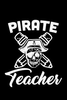 Paperback Pirate Teacher: Lined A5 Notebook for Chemistry Journal Book