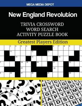 New England Revolution Trivia Crossword Word Search Activity Puzzle Book