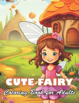 Cute Fairy Coloring Book for Adults: 100+ High-Quality and Unique Colouring Pages