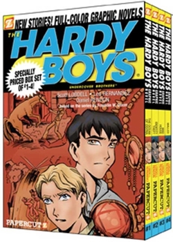 Paperback The Hardy Boys Boxed Set: Volumes 1-4 Book