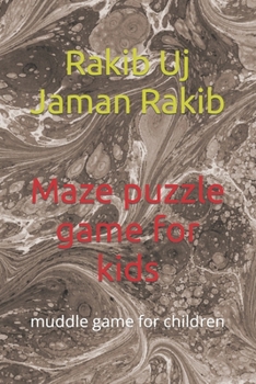 Paperback Maze puzzle game for kids: muddle game for children Book