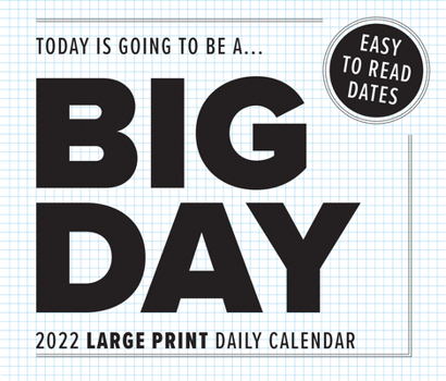 Calendar Big Day 2022 Box Calendar, Daily Desktop Book