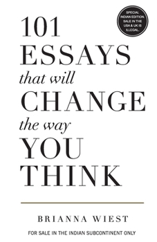 Paperback 101 Essays That Will Change The Way You Think Book