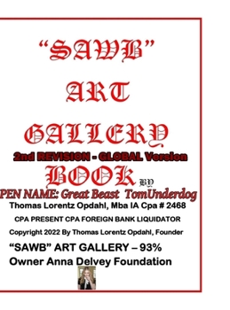 Hardcover SAWB ART GALLERY 2nd REVISION Global Version BOOK