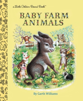 Baby Farm Animals (Little Golden Treasures) - Book  of the Little Golden Books
