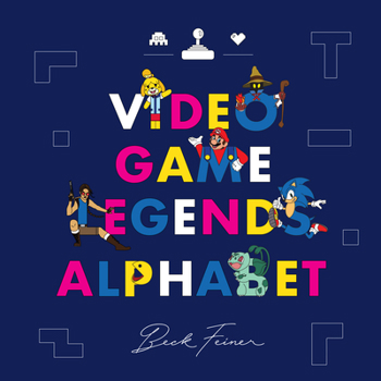 Hardcover Video Game Legends Alphabet Book