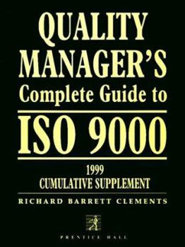 Paperback Quality Manager's Complete Guide to ISO 9000 Book