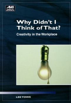 Paperback Why Didn't I Think of That? Book
