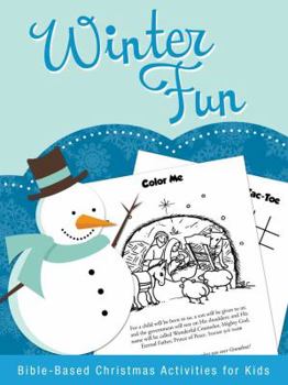 Paperback Winter Fun: Bible-Based Christmas Activities for Kids Book