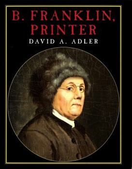 Hardcover B. Franklin Printer Book