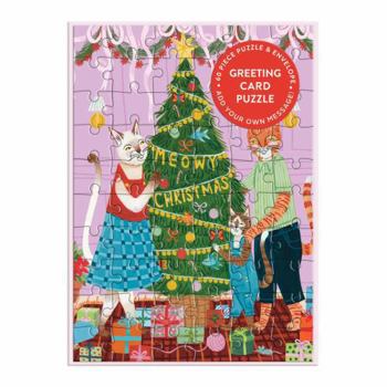 Misc. Meowy Christmas Greeting Card Puzzle Book