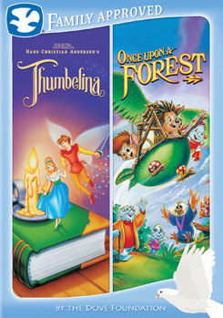 DVD Thumbelina / Once Upon A Forest Book
