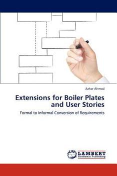 Paperback Extensions for Boiler Plates and User Stories Book