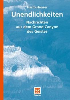 Paperback Unendlichkeiten: Nachrichten Aus Dem Grand Canyon Des Geistes [German] Book