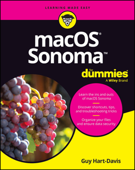 Paperback macOS Sonoma for Dummies Book