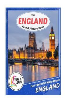 Paperback The England Fact and Picture Book: Fun Facts for Kids about England Book