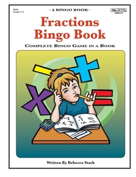 Paperback Fractions Bingo Book: Complete Bingo Game In A Book