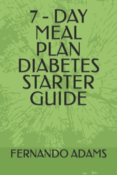 Paperback 7 - Day Meal Plan Diabetes Starter Guide Book