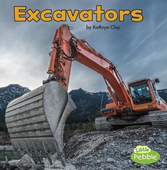 Excavators - Book  of the Construction Vehicles at Work