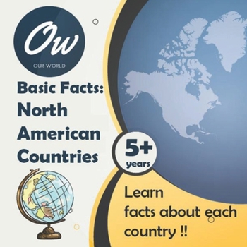 Paperback Basic Facts: North American Countries [Large Print] Book