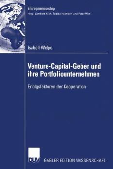 Paperback Venture-Capital-Geber Und Ihre Portfoliounternehmen [German] Book