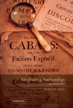 Hardcover Attributing Authorship: An Introduction Book