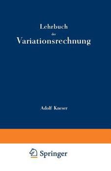 Paperback Lehrbuch Der Variationsrechnung [German] Book