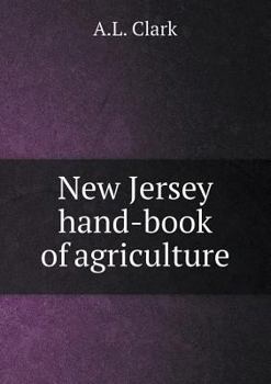 Paperback New Jersey Hand-Book of Agriculture Book