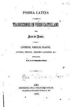 Paperback Poesia Latina [Spanish] Book