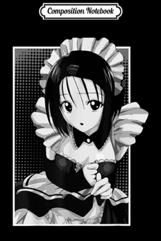 Paperback Composition Notebook: Anime Maid Waifu Material Journal/Notebook Blank Lined Ruled 6x9 100 Pages Book