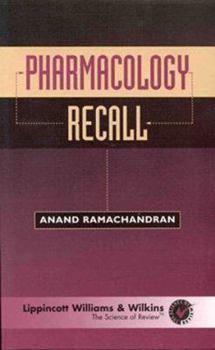 Paperback Pharmacology Recall Book