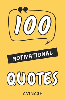 Paperback 100 Motivational Quotes Book