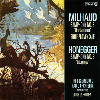 Milhaud  Symphony No. 8  Rhodanienne/Sui