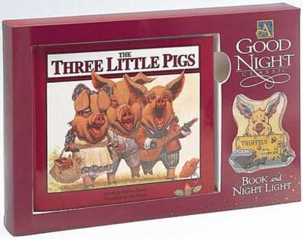 Hardcover The Three Little Pigs Book and Night Light [With Night Light] Book