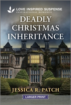 Mass Market Paperback Deadly Christmas Inheritance [Large Print] Book