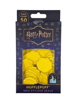 Paperback Harry Potter: Hufflepuff Wax Sticker Seals (Set of 50) Book