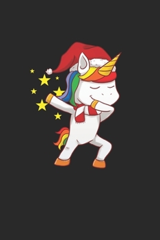 Paperback Dabbing Unicorn Notebook: Diary Journal, Sketchbook 6x9 inches with 120 Blank Pages For Drawing, Notes, Sketches Book