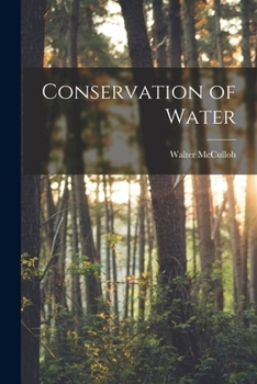 Paperback Conservation of Water Book