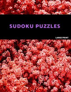 Paperback Sudoku Puzzles Large Print: Easy, Medium and Hard Sudoku Puzzle Book. One puzzle per page with room to work. [Large Print] Book