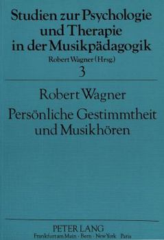 Paperback Persoenliche Gestimmtheit Und Musikhoeren [German] Book