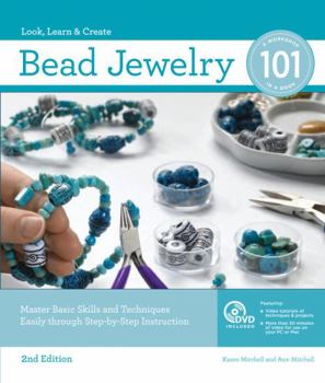 Spiral-bound Bead Jewelry 101 [With DVD] Book
