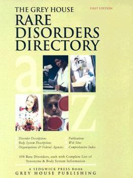 Paperback The Grey House Rare Disorders Directory 2006/07 Book