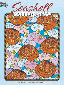 Paperback Seashell Patterns Coloring Book