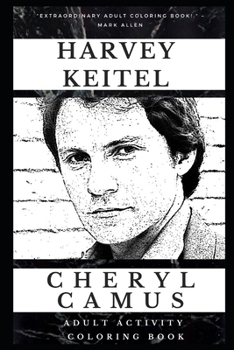 Harvey Keitel Adult Activity Coloring Book