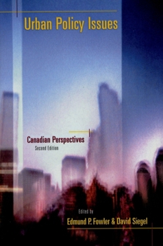 Paperback Urban Policy Issues: Canadian Perspectives Book