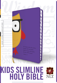 Imitation Leather Slimline Reference Bible-NLT-Owl Book