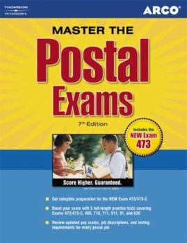 Paperback Master the Postal Exams, 7/E Book