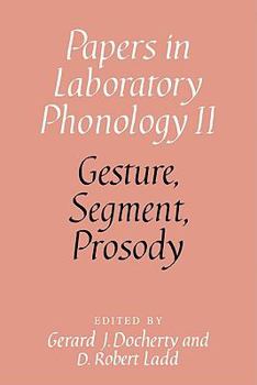 Paperback Gesture, Segment, Prosody Book
