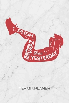 Paperback Terminplaner: Fitnesssportler Kalender Fitnesstrainer Terminkalender - Nicht Quatschen Machen Wochenplaner Fitness Spruch Wochenplan [German] Book