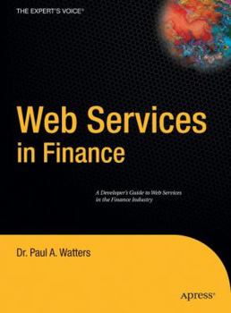Hardcover Web Services in Finance Book